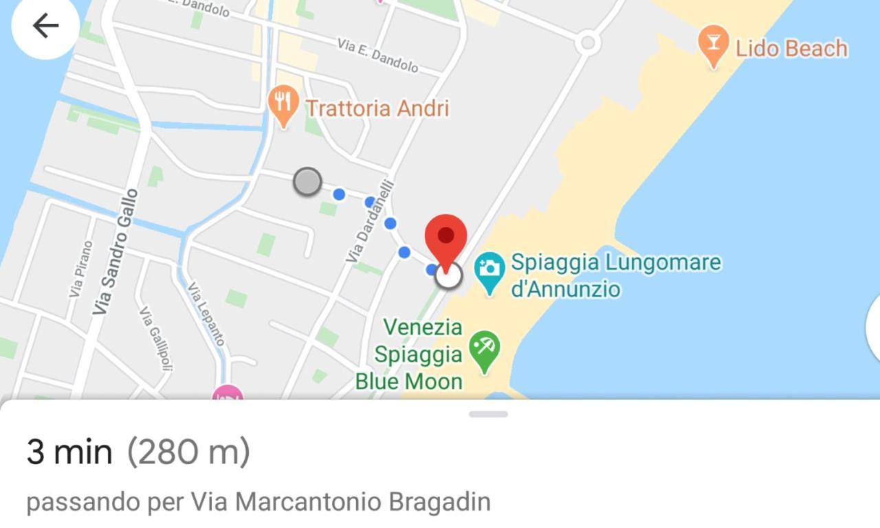 Bolle Blu, Top Leilighet Lido di Venezia Eksteriør bilde